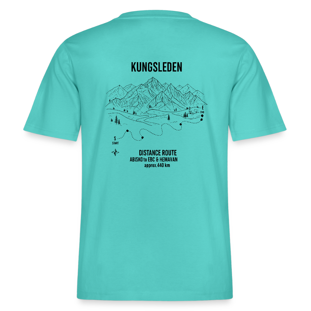 MaxForce Vert Club Tee – Kungsleden 440 km - pool blue