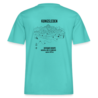 MaxForce Vert Club Tee – Kungsleden 440 km - pool blue