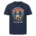 „My favourite Trail Buddy, has four Paws“ Premium T-Shirt