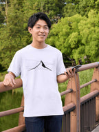 "Berg und Linien"  | Berg T-Shirt Unisex | 100% Baumwolle | Made in Germany