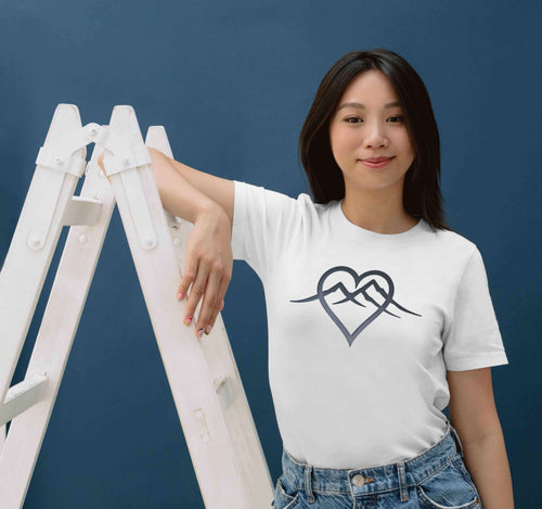 "Bergliebe"  | Berg T-Shirt Unisex | 100% Baumwolle | Made in Germany