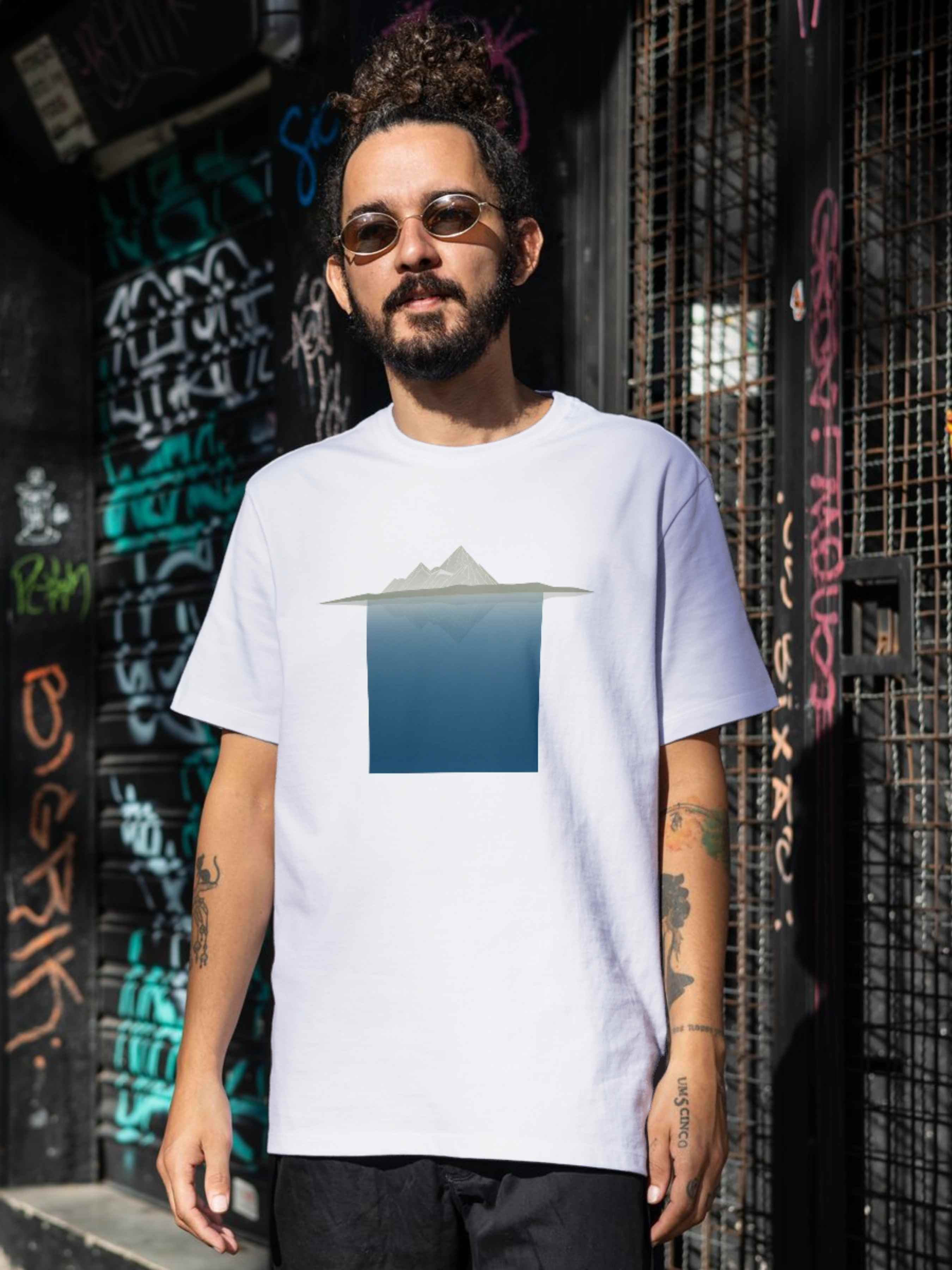 "Bergspiegel" | Berg T-Shirt Unisex | 100% Baumwolle | Made in Germany