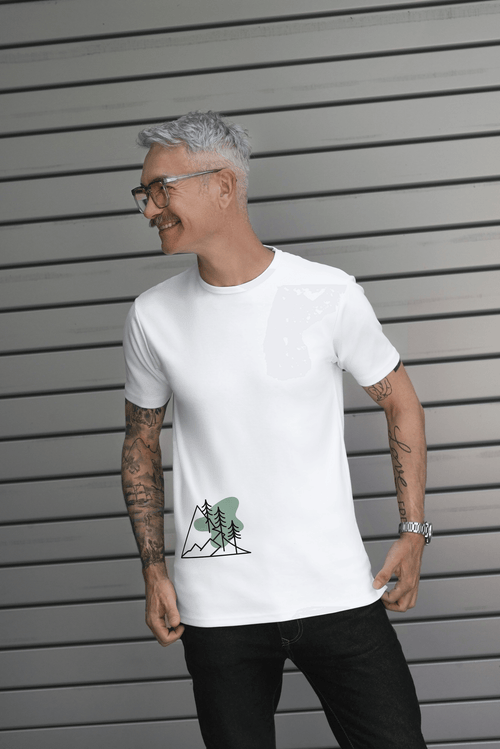 "Bergwald" | Berg T-Shirt Unisex | 100% Baumwolle | Made in Germany