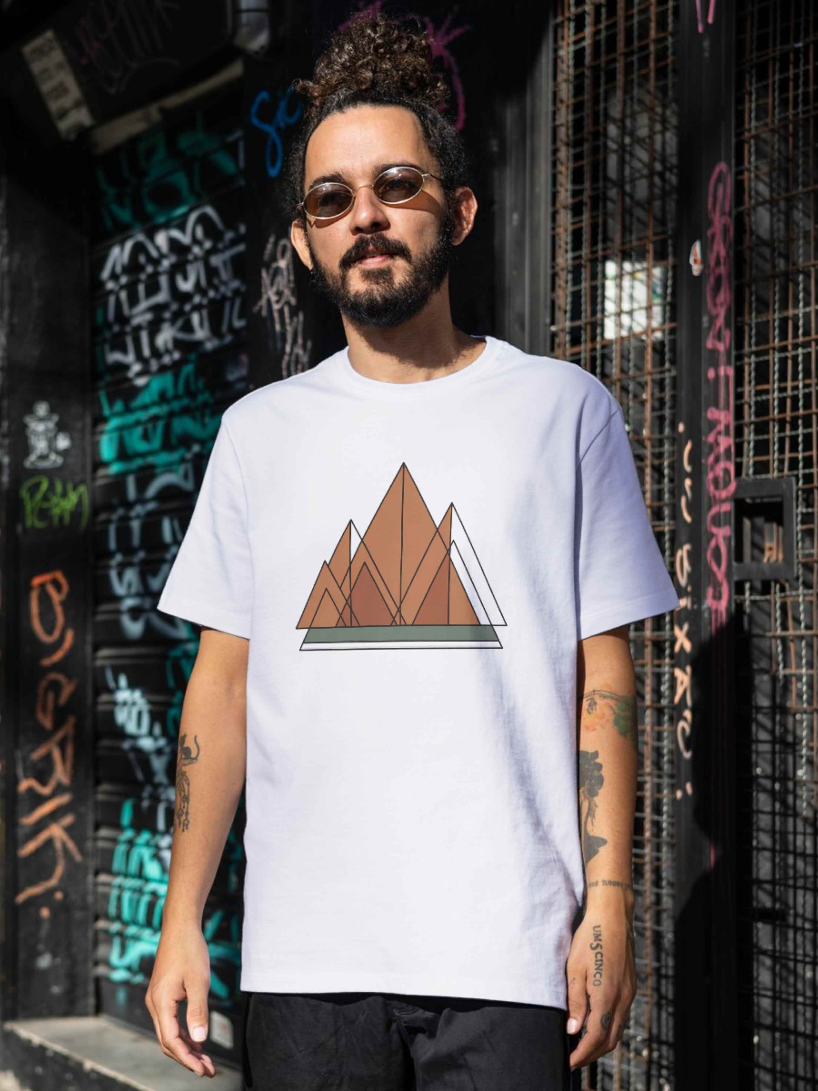 "Brutal Gipfel"  | Berg T-Shirt Unisex | 100% Baumwolle | Made in Germany