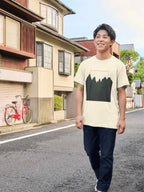 "Silhouette Gipfel"  | Berg T-Shirt Unisex | 100% Baumwolle | Made in Germany