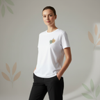 "Blattkomposition" | Minimalistisch T-Shirt Unisex | 100% Baumwolle | Made in Germany