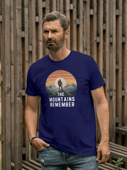 "The Mountains Remember" Premium T-Shirt